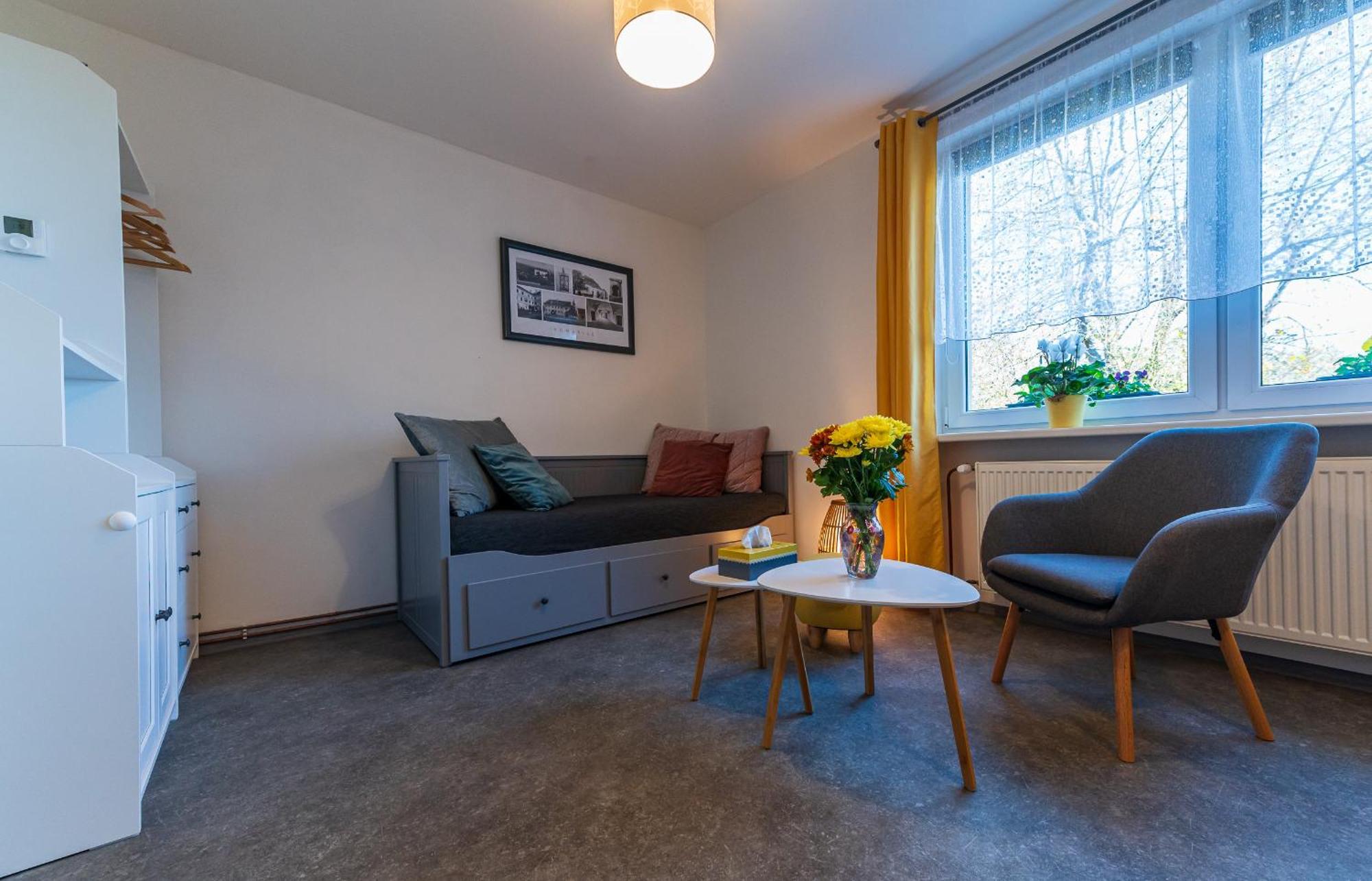 Ubytovani Na Samote - Apartman U Tesaru Komarice Екстериор снимка